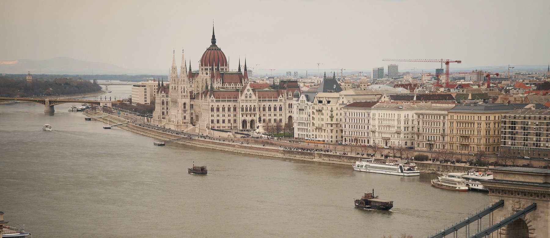 Budapest skyline along the Danube — registered home of Tap Convert Kft.